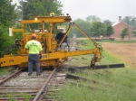 Track Work on the WSRRs North End